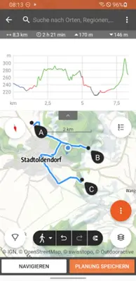 Weser-Radweg android App screenshot 1