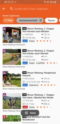 Weser-Radweg android App screenshot 4